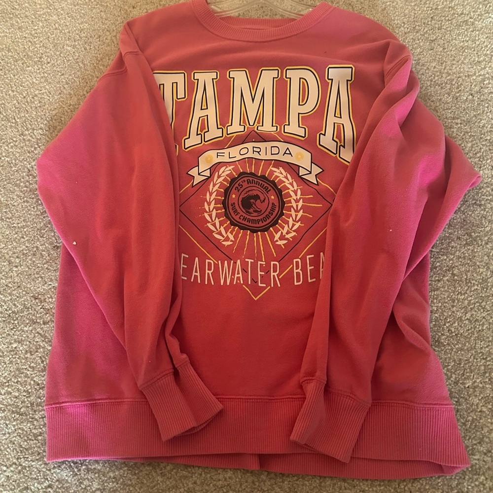 Pink Tampa Crewneck